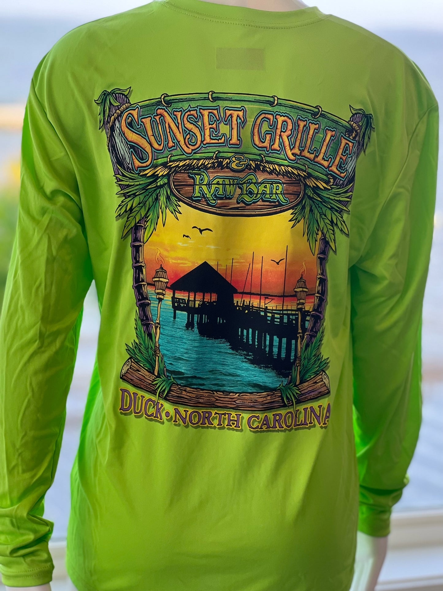 Tiki Gazebo - Long Sleeve - Cool Dri