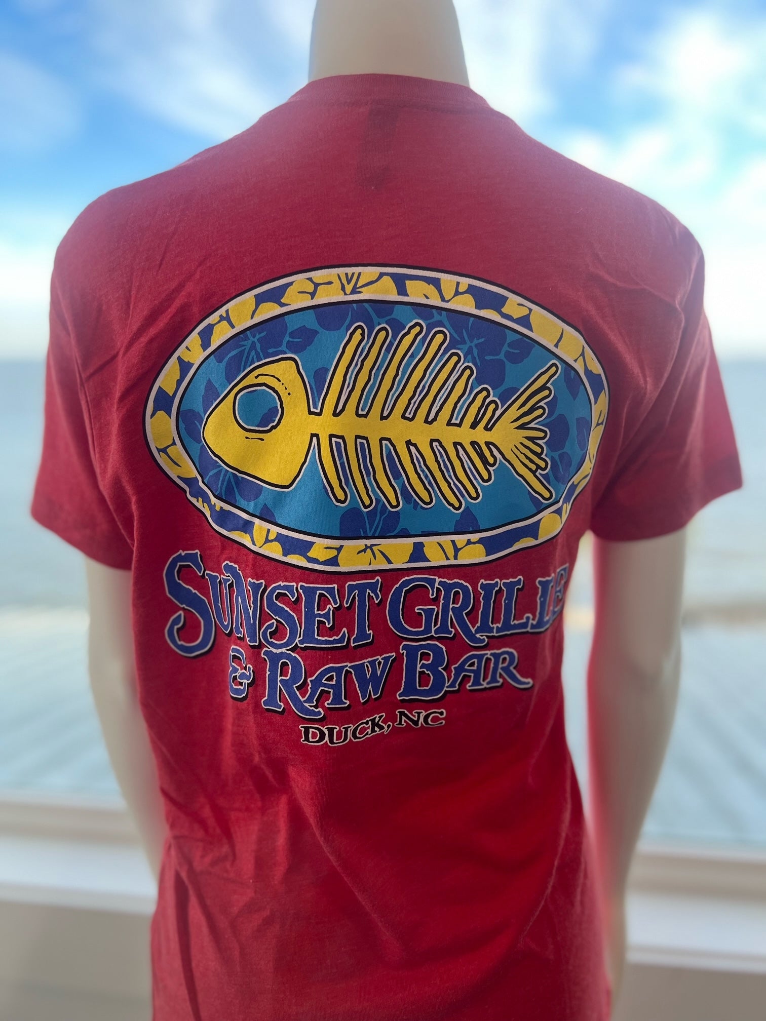 Fishbone - Short Sleeve (Next Level Material) – Sunset Grille & Raw Bar -  Duck NC
